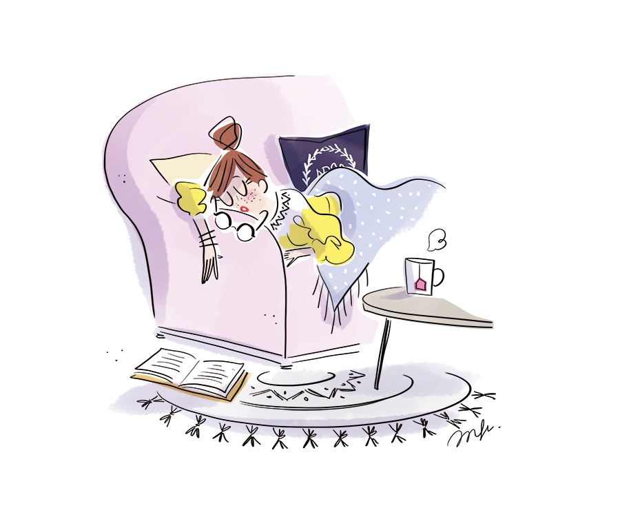 illustration magalie F sieste.jpg - Magalie F | Virginie